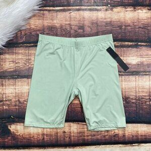 SALE Sage Green Bike Shorts Super Soft Short